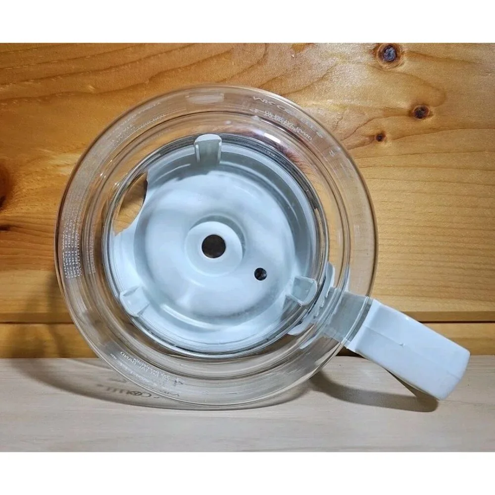 Mr. Coffee 4 Cup Replacement Glass Coffee Pot Carafe White Handle